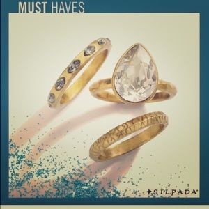 Silpada set of 3 rings